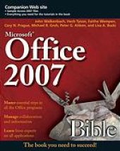 book Office 2007 bible