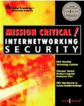 book Mission Critical! Internetworking Security