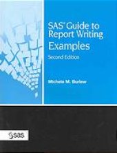 book SAS guide to report writing : examples