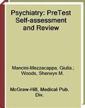 book Psychiatry : PreTest self-assessment and review