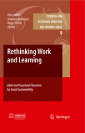 book Rethinking Work and Learning: Adult and Vocational Education for Social Sustainability