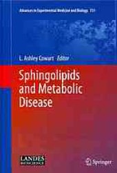 book Sphingolipids and Metabolic Disease