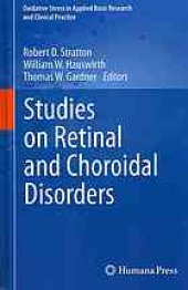 book Studies on Retinal and Choroidal Disorders