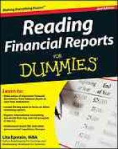 book Reading financial reports for dummies