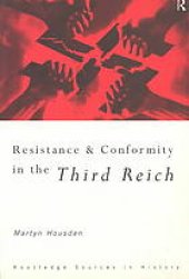 book Resistance and conformity in the Third Reich