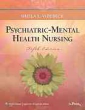 book Psychiatric-mental health nursing