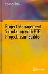 book Project management simulation with PTB Project Team Builder