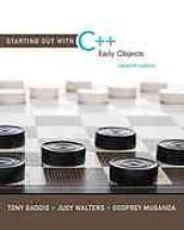 book Starting out with C++ : early objects