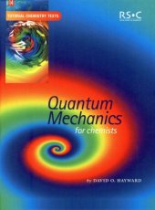 book Quantum mechanics for chemists