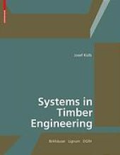 book Systems in timber engineering : loadbearing structures and component layers