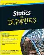 book Statics for dummies