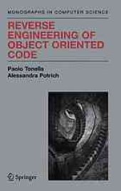 book Reverse engineering of object oriented code