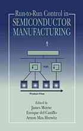 book Run-to-run control in semiconductor manufacturing