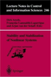 book Stability and Stabilization of Nonlinear Systems