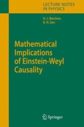 book Mathematical Implications of Einstein-Weyl Causality