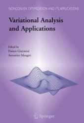 book Variational Analysis and Applications