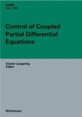 book Control of Coupled Partial Differential Equations