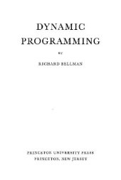 book Dynamic programming