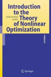 book Introduction to the theory of nonlinear optimization