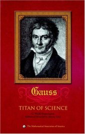 book Carl Friedrich Gauss: Titan of Science