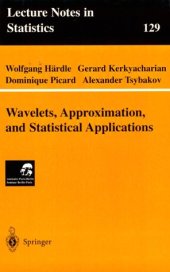 book Wavelets: approximation and statistical applications