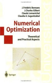 book Numerical Optimization: Theoretical and Practical Aspects