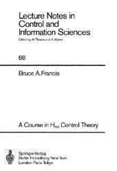 book Course in H-infty Control Theory