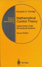 book Mathematical Control Theory: Deterministic Finite Dimensional Systems