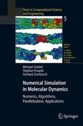 book Numerical simulation in molecular dynamics. Numerics, algorithms, parallelization