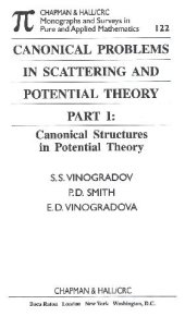 book Canonical Problems in Scattering and Potential Theory Part I: Canonical problems in scattering and potential theory