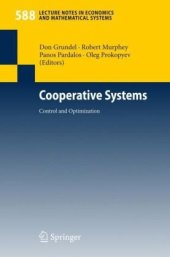 book Cooperative systems: control and optimization