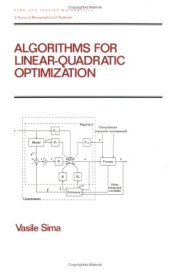 book Algorithms for Linear-quadratic Optimization