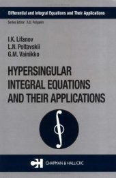 book Hypersingular integral equations and their applications