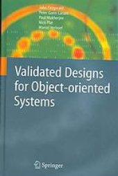 book Validated designs for object-oriented systems