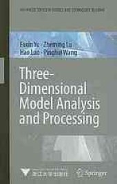 book Three-dimensional model analysis and processing