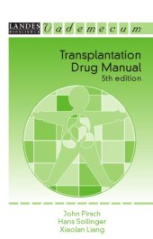 book Transplantation drug manual