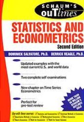 book Schaum's outline of theory and problems of statistics and econometrics