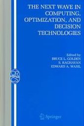 book The next wave in computing, optimization, and decision technologies