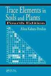 book Trace elements in soils and plants