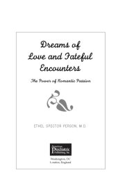 book Dreams of love and fateful encounters : the power of romantic passion