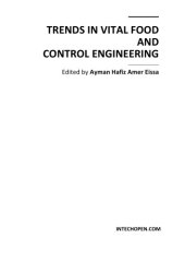 book Trends in vital food and control engineering