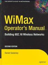 book WiMax operator's manual : building 802.16 wireless networks