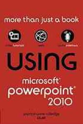 book Using Microsoft PowerPoint 2010