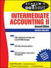 book Schaum's outline of theory and problems of intermediate accounting II