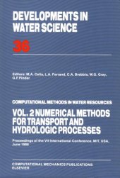 book Computational Methods in Water Resources Vol.1 Modeling Surface and Sub-Surface Flows, Proceedings of the VII International Conference, Proceedings of the VII International Conference