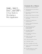 book XML, XSLT, Java, and JSP : a case study in developing a Web application