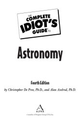 book The complete idiot's guide to astronomy