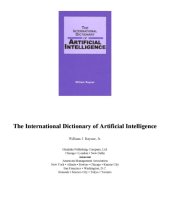 book The international dictionary of artificial intelligence