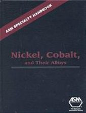 book ASM specialty handbook : nickel, cobalt, and their alloys