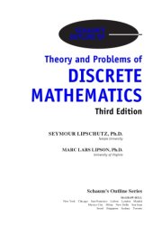 book Schaum's outline of theory and problems of discrete mathematics